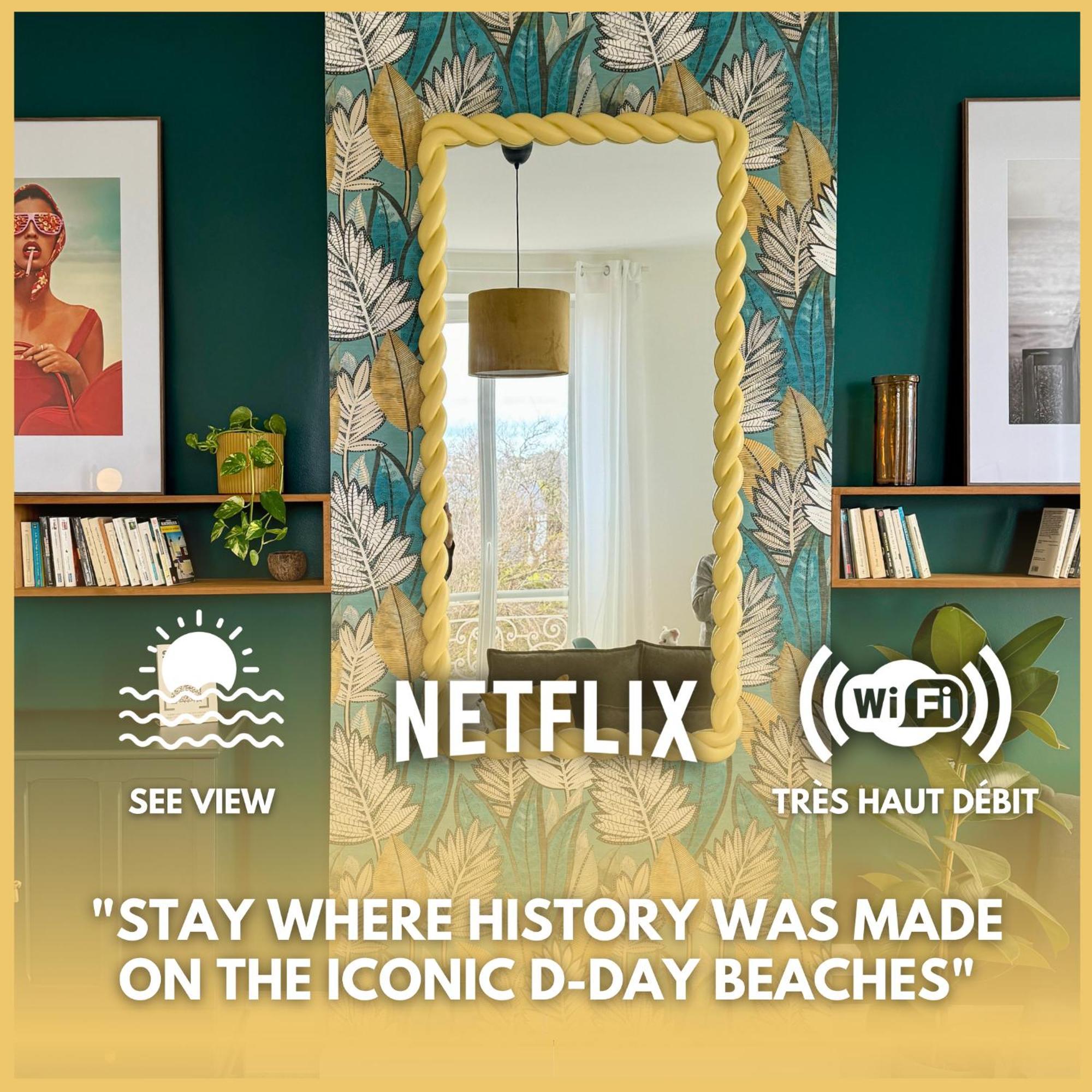 Sunny Apt On D-Day Beach With Parking Saint-Come-de-Fresne ภายนอก รูปภาพ